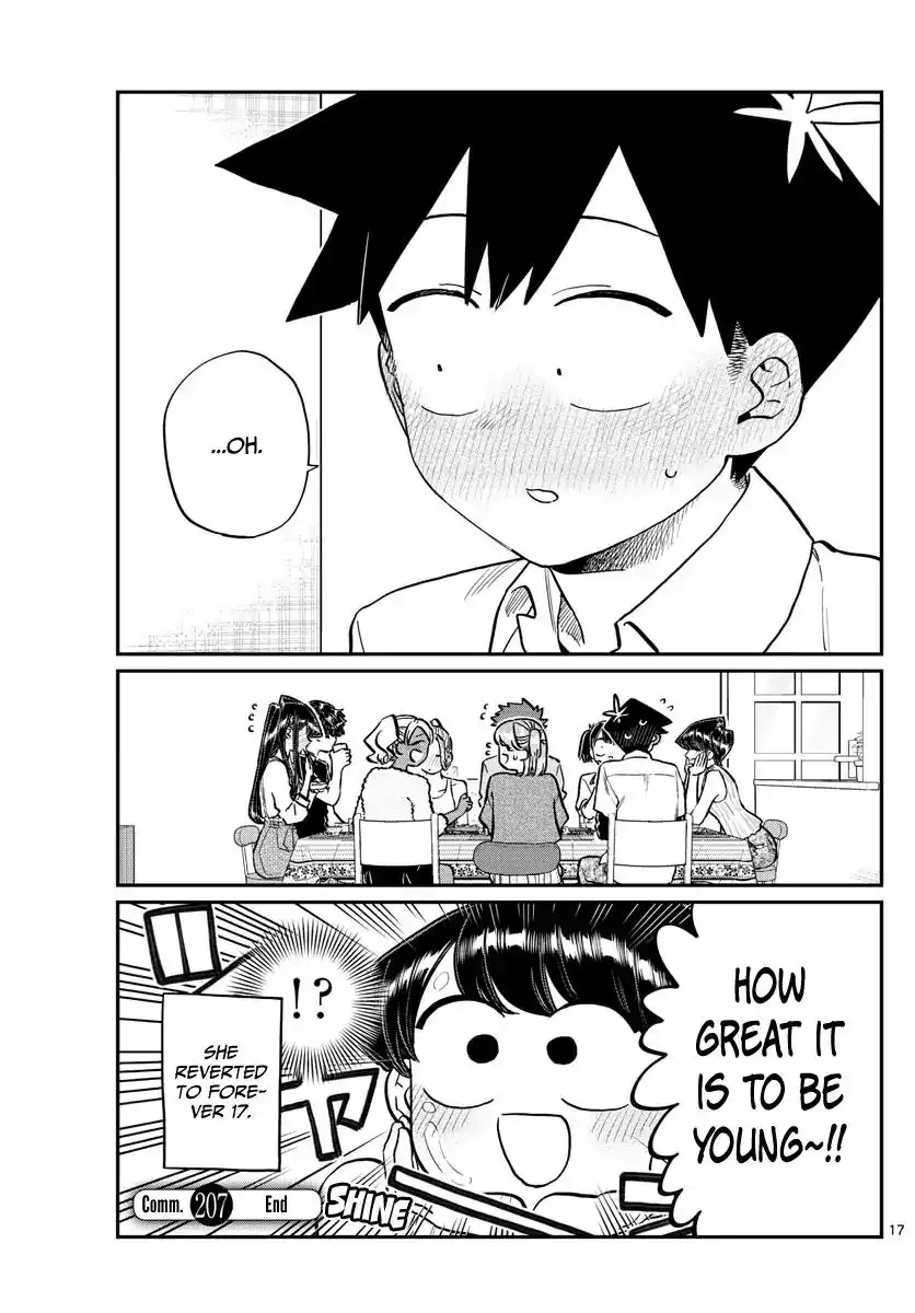 Komi-san wa Komyushou Desu Chapter 207 17